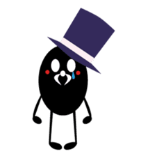 Barbe Monsieur sticker #211601