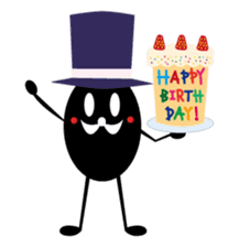 Barbe Monsieur sticker #211609