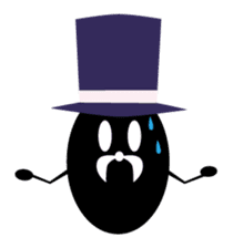 Barbe Monsieur sticker #211610