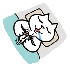 Lazy Cat Diary sticker #211986