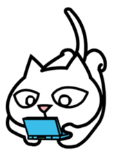 Lazy Cat Diary sticker #211987