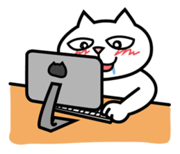 Lazy Cat Diary sticker #212008