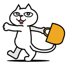 Lazy Cat Diary sticker #212009