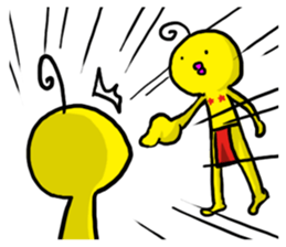 Hundoshi Chicken sticker #212100