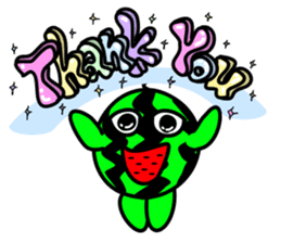 SUIKA-KUN (Watermelon-Boy) sticker #212533