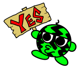 SUIKA-KUN (Watermelon-Boy) sticker #212534