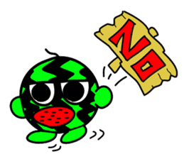 SUIKA-KUN (Watermelon-Boy) sticker #212535