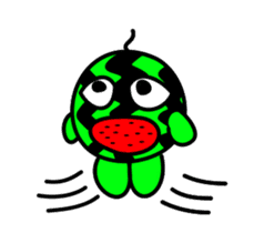 SUIKA-KUN (Watermelon-Boy) sticker #212537