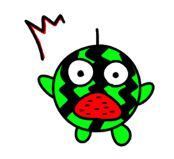 SUIKA-KUN (Watermelon-Boy) sticker #212540