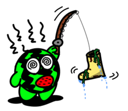 SUIKA-KUN (Watermelon-Boy) sticker #212549