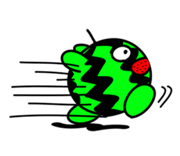 SUIKA-KUN (Watermelon-Boy) sticker #212550