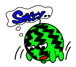 SUIKA-KUN (Watermelon-Boy) sticker #212551