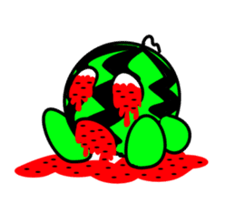 SUIKA-KUN (Watermelon-Boy) sticker #212552