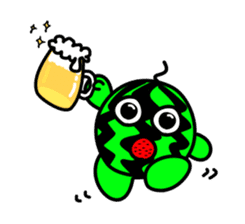 SUIKA-KUN (Watermelon-Boy) sticker #212554