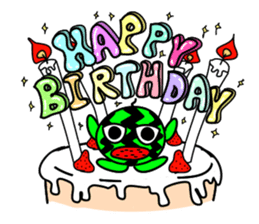 SUIKA-KUN (Watermelon-Boy) sticker #212565