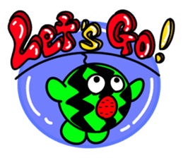 SUIKA-KUN (Watermelon-Boy) sticker #212570