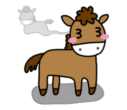 chibi & kameta sticker #212780