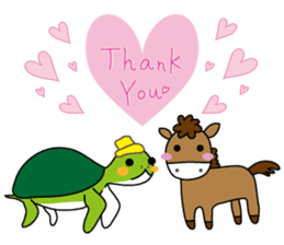 chibi & kameta sticker #212784