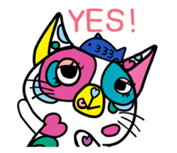 Rainbow color Days of Nekotan sticker #212897