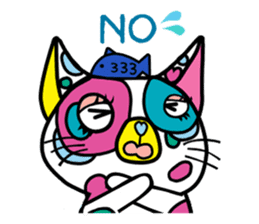 Rainbow color Days of Nekotan sticker #212898