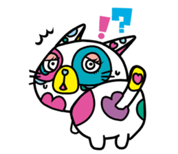 Rainbow color Days of Nekotan sticker #212901