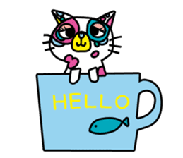 Rainbow color Days of Nekotan sticker #212904