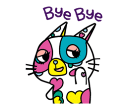 Rainbow color Days of Nekotan sticker #212905