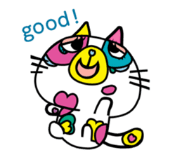 Rainbow color Days of Nekotan sticker #212908