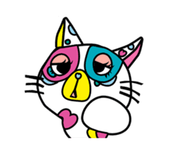 Rainbow color Days of Nekotan sticker #212909