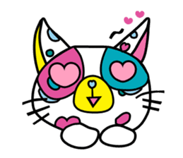 Rainbow color Days of Nekotan sticker #212912