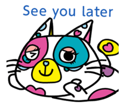 Rainbow color Days of Nekotan sticker #212913