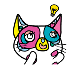 Rainbow color Days of Nekotan sticker #212918