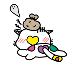 Rainbow color Days of Nekotan sticker #212924