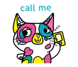 Rainbow color Days of Nekotan sticker #212925