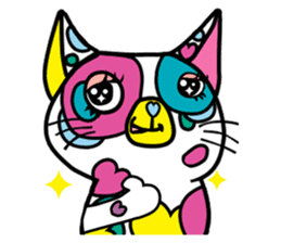 Rainbow color Days of Nekotan sticker #212929