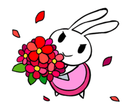 Berry rabbit sticker #213315