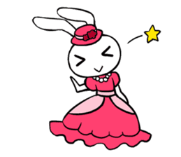 Berry rabbit sticker #213330