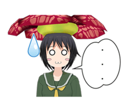 Japanese stickers "JK-Rafflesia" sticker #213413