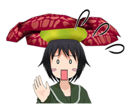 Japanese stickers "JK-Rafflesia" sticker #213419