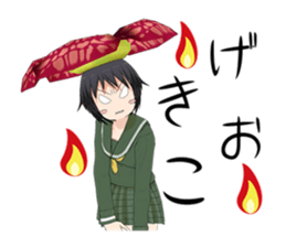 Japanese stickers "JK-Rafflesia" sticker #213436