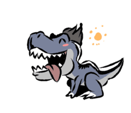 Tyrannosaurus(feathered) sticker #213575