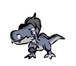 Tyrannosaurus(feathered) sticker #213577