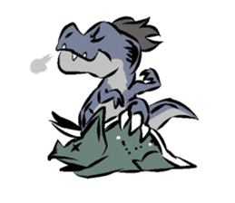 Tyrannosaurus(feathered) sticker #213586