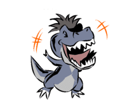 Tyrannosaurus(feathered) sticker #213591