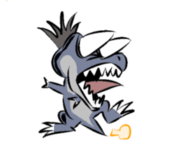 Tyrannosaurus(feathered) sticker #213604