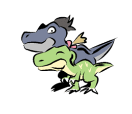 Tyrannosaurus(feathered) sticker #213608