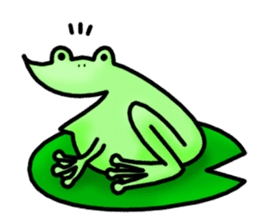 Frogs Stamp sticker #213733