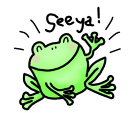 Frogs Stamp sticker #213741