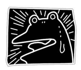 Frogs Stamp sticker #213745
