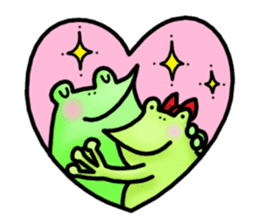 Frogs Stamp sticker #213753